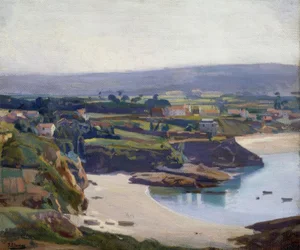 Het strand van Espiñeiro - 1931 - 50 x 60 cm