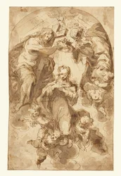 De kroning van de Maagd