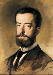 Portret van Amadeo I van Savoye (1845-1890), koning van Spanje