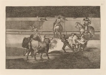 Banderillas met vuurwerk