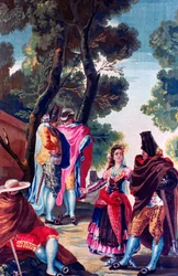 Mannen met verborgen gezichten, c1760-1820