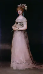 Portret van Maria Theresa de Bourbon y Vallabriga, de Condesa de Chinchon, c.1801