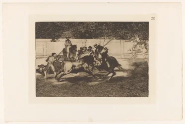 Rendon steekt zijn lans in een stier