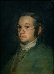 Zelfportret met bril