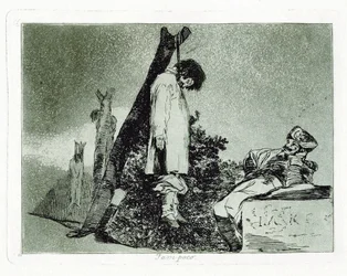 Tampoco Noch dit. Plaat 36 uit De Rampen van de Oorlog Los Desastros de la Guerra, 1810-1820