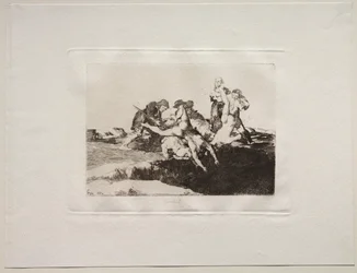 De verschrikkingen van de oorlog: Liefdadigheid, 1810