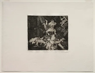 De verschrikkingen van de oorlog: Verwoestingen van de oorlog