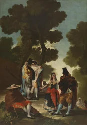 De mooie vrouw en de gemaskerde mannen (De weg van Andalusië)