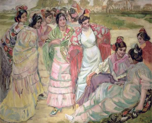 Vrouwen met Sjaals