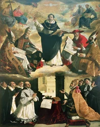 De Apotheose van St. Thomas van Aquino