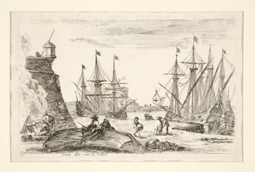 Ingang naar een hoek van Calais