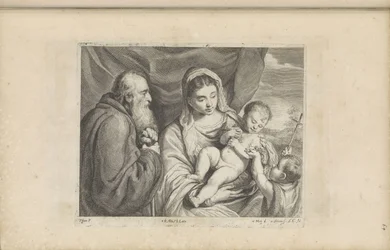 Maria met het Christuskind en de jonge Johannes de Doper