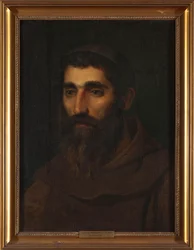 Portret van een monnik