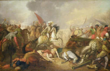 De slag bij Chocim in 1673