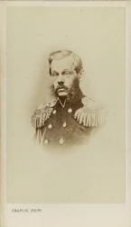 Portret van Graaf Dmitry Alekseyevich Milyutin 1816-1912