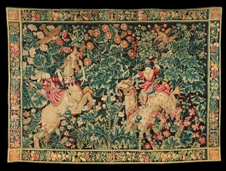 Exotisch verdures tapijt, mogelijk Tournai, ca. 1520-50