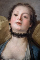 Hoofd van een jonge vrouw genaamd La Voluptueuse