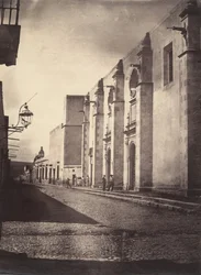 [De scène van de executie van keizer Maximiliaan I van Mexico], 1867