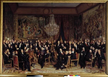 Avond in het Louvre met de Graaf van Nieuwerkerke
