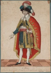 Portret van Paul de Barras 1755-1829, ca. 1795