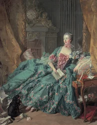Portret van Madame de Pompadour