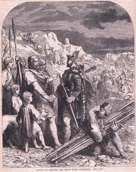 Verdrag van Hengist en Horsa met Vortigern AD 600