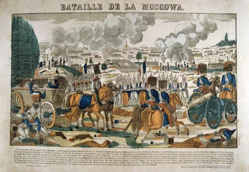 Slag bij Borodino, Rusland, 7 september 1812, c1835