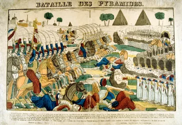 Slag bij de Piramides, 21 juni, 1798, ca. 1835