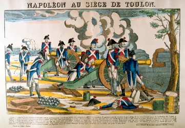 Napoleon bij het beleg van Toulon, 1793, ca. 1835