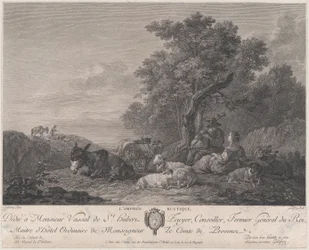 De rustieke Orpheus