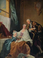 Familieportret, 1756