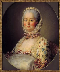 Portret van Jeanne Antoinette Poisson, Markiezin van Pompadour