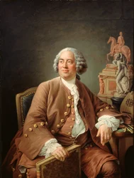 Portret van de architect Edmé Bouchardon 1698-1762
