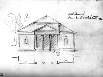 Architectonische Schets uit 