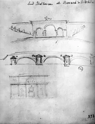 Architectonische Schets uit 