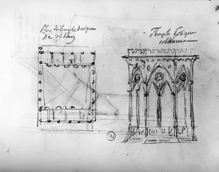 Architectonische Schets uit 