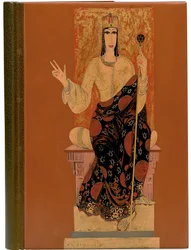 Het Lied van Salomo, lakwerk door Jean Dunand (1877-1942)