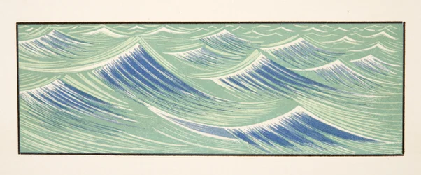 Grafische illustratie uit Prometheus geboeid van Aeschylus, gepubliceerd in 1941