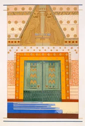De Poort van Troje, een illustratie uit 
