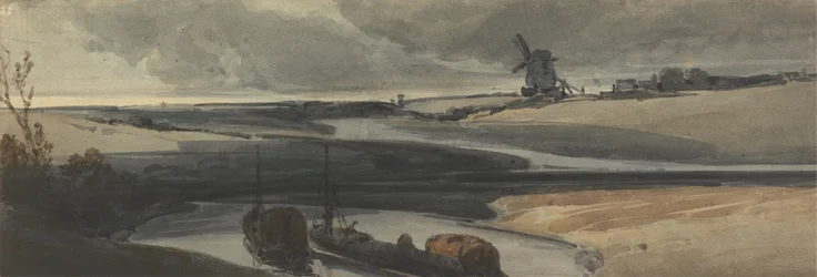 Een Franse Kanaalscène, 1810