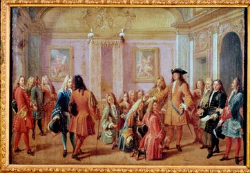 Oprichting van de Orde van Sint Lodewijk door koning Lodewijk XIV, 5 mei 1693