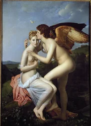 Psyche en Cupido, ook wel Psyche ontvangt Cupido