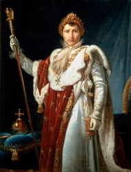 Portret van keizer Napoleon I Bonaparte, circa 1804