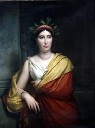 Portret van de zangeres Giuditta Pasta
