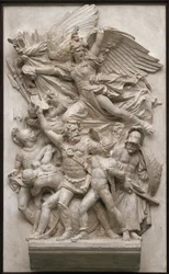 Vertrek van de vrijwilligers van 1792 (De Marseillaise) ca. 1835