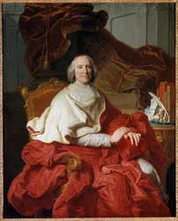 Portret van Andre Hercule (1653-1743), Kardinaal van Fleury