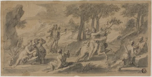 De vlucht van de Centaur Nessus met Dejanina