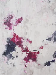 Levendig roze abstract
