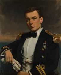 Portret van commandant de eerbiedwaardige Richard Orlando Beaconsfield Bridgeman DSO