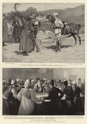 De Crisis op Kreta, scènes op het Eiland